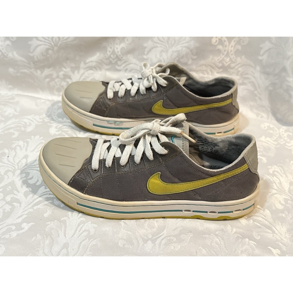 Nike ACG Soaker Vtg 2006 Water Shoes Grey Yellow 10 Trail Sneaker 315840-071